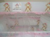 Kit de Berço Tema Macaquinha